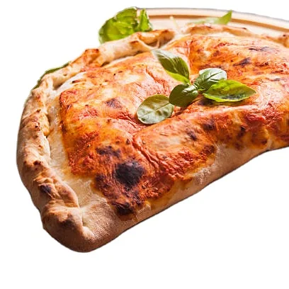 Made in Italy Baked on Stone Frozen Vegetarian Calzone with Scarole and Mozzarella in single box
