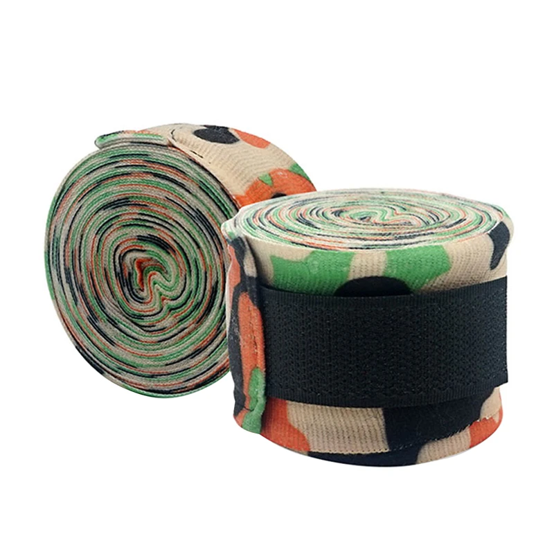 Custom Made Nylon Hand Wraps for Boxing MMA Muay Thai Training Fitness with Custom Logo Printing