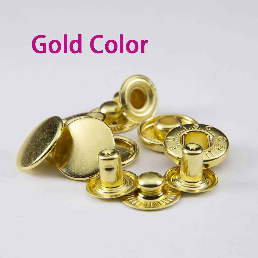 Taiwan Made Brass Spring Snap button 15mm Jeans Button