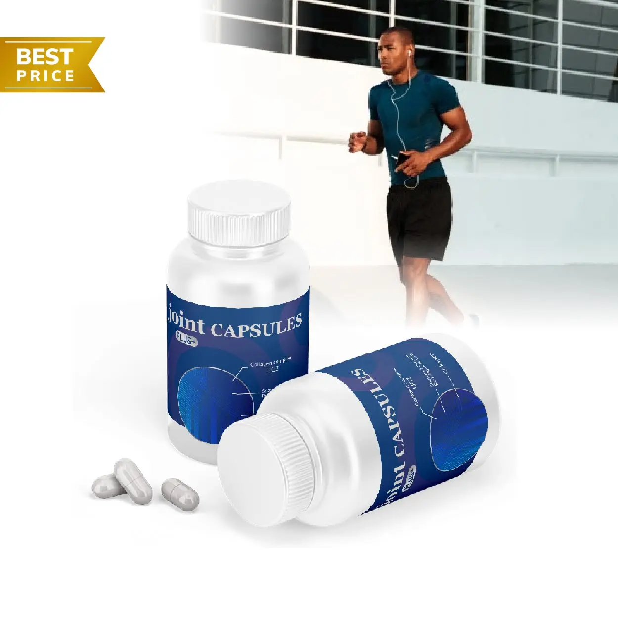 Joint Relief Herbal & Health Supplement Glucosamine Chondroitin MSM Product OEM