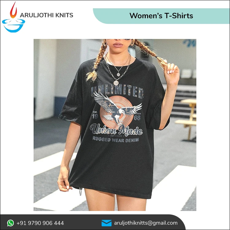 Oversized t shirt dress women 100% Cotton Drop Shoulder Comfortable Stylish digital streetwear young ladies graphic tee shirt