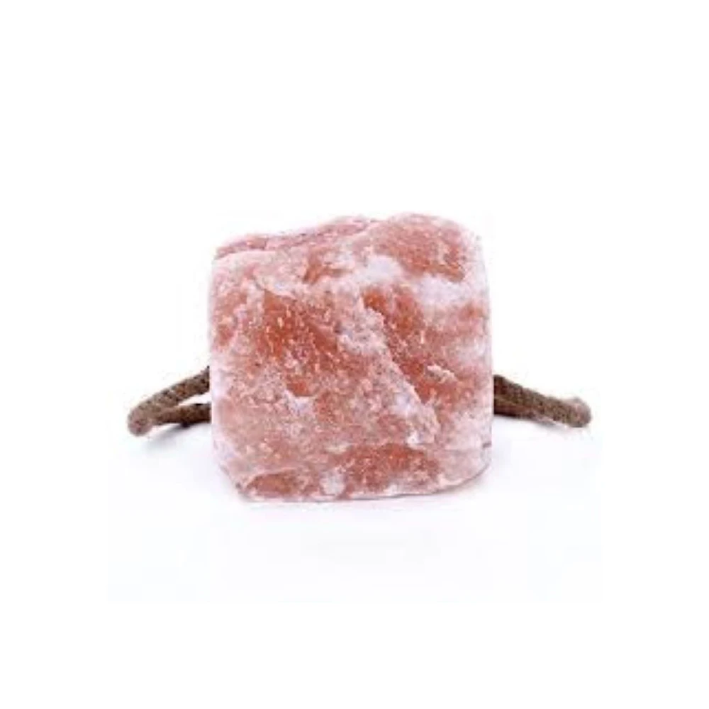 Pure Salt Block on Rope Salt Lick-100% Natural Licking Himalayan Pink Animal Protein Supplement from PK 60%min 1 Admixture (%)