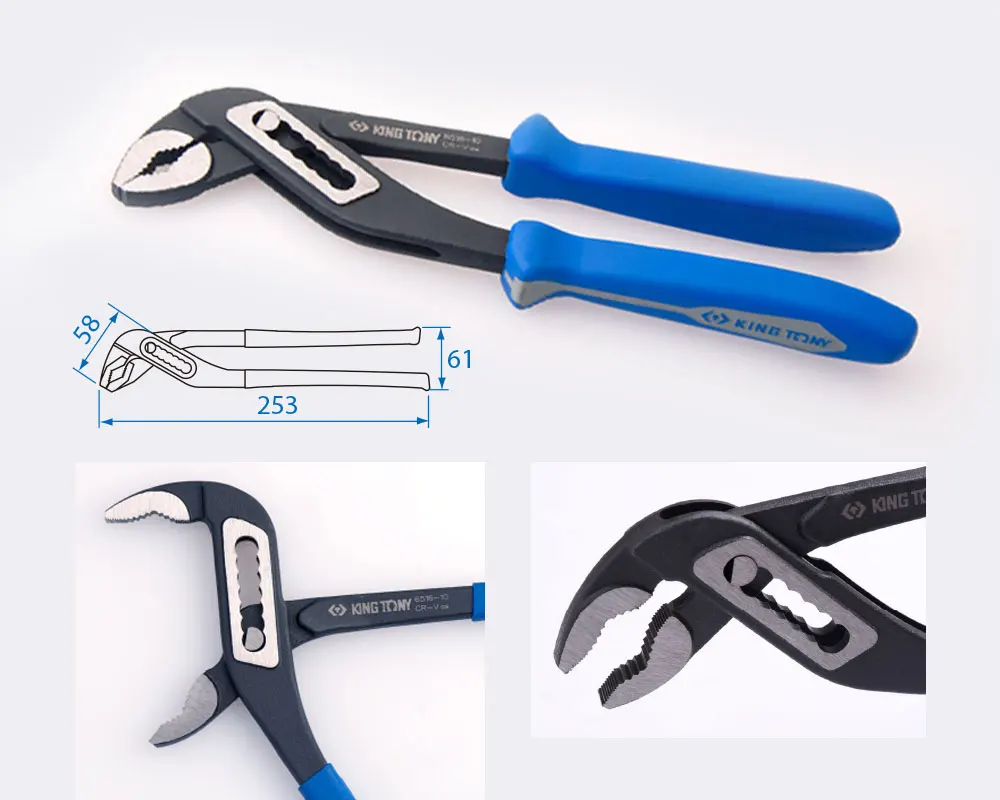 KING TONY Professional 81 PCS 1/2+1/4 Inch Hand Sockets Hand Tool Set Tool Kits 7581MR