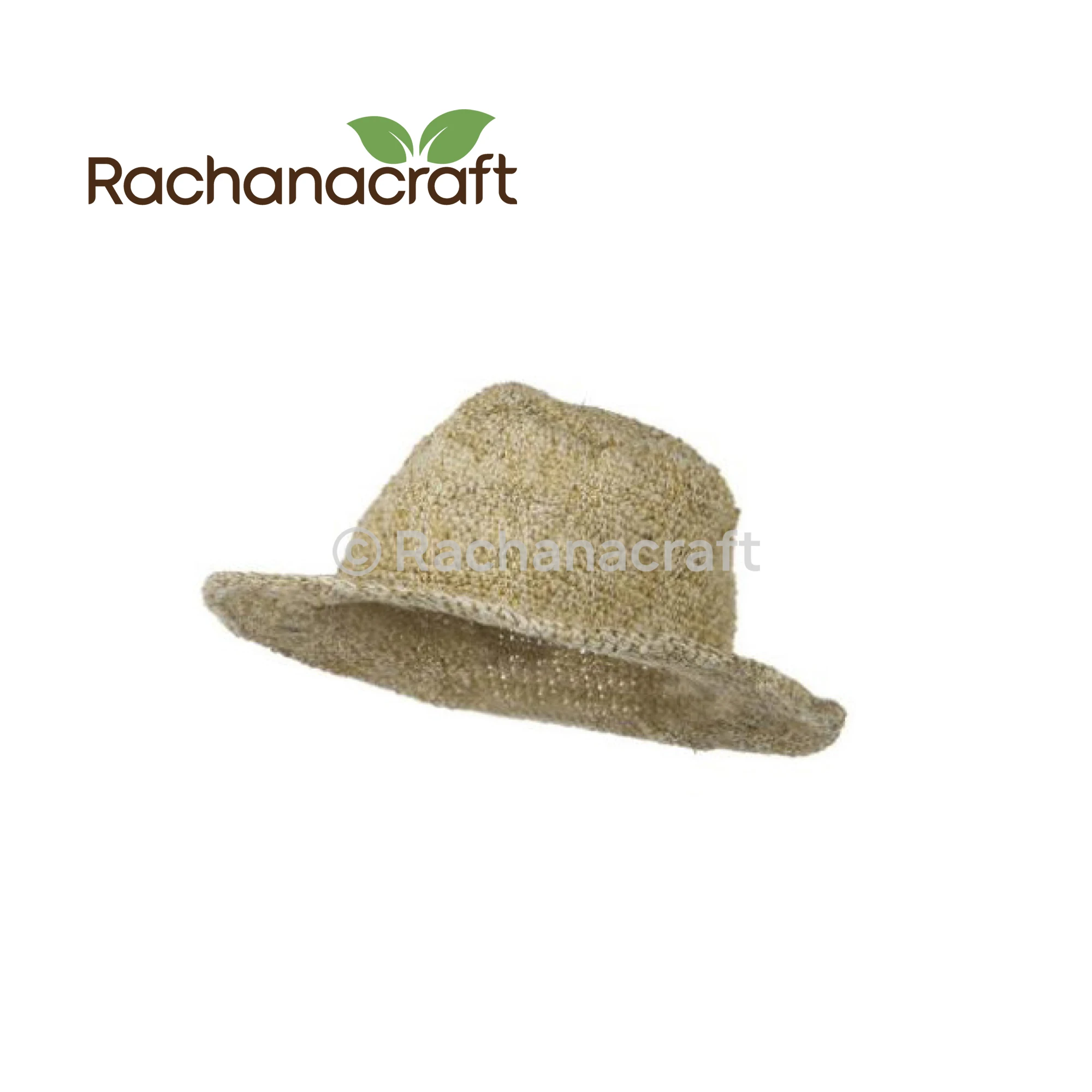 100% Hemp Hand Knitted Round Top Hat for Travel and Hike Adult Size Made in Nepal Factory Wholesale Supplies