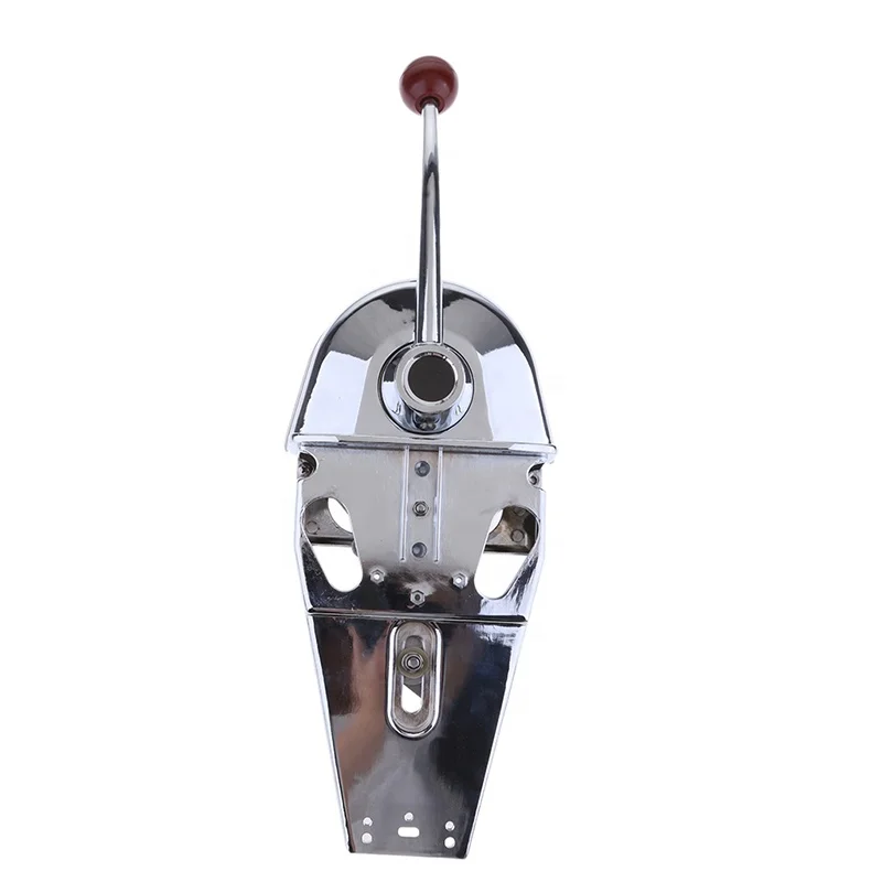 Marine Outboard Top Mount Single Lever Engine Control Panel Box Single Handle Throttle Gear Shift Push Pull