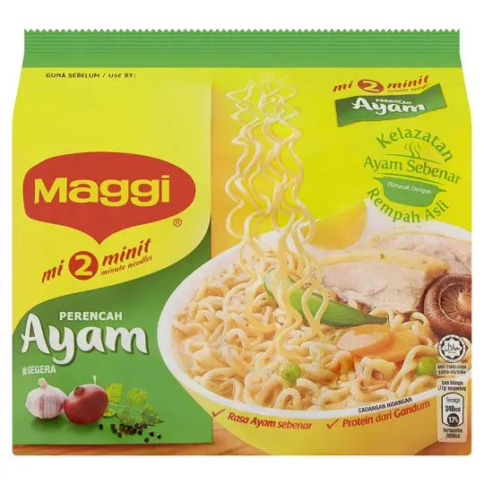 Maggi 2 Minute Chicken Instant Noodles 5 x 77g