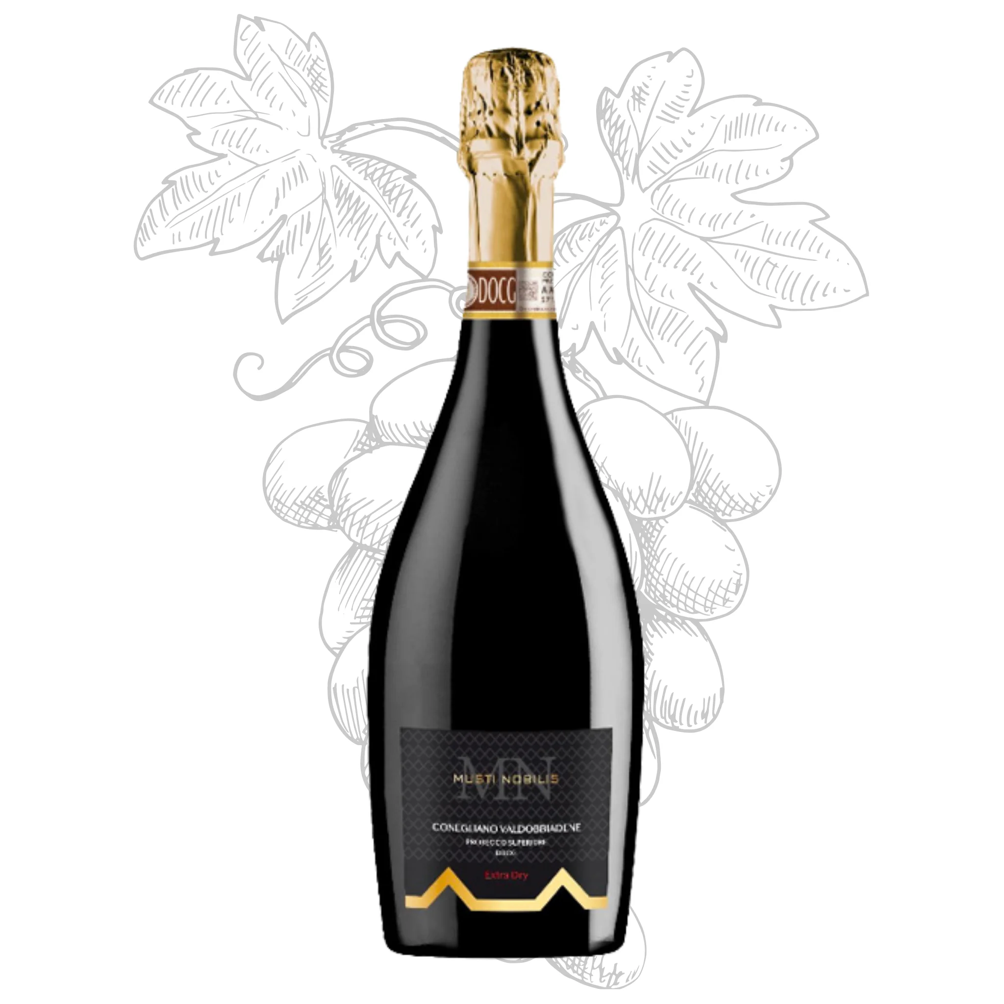 Премиум-итальянское провинционное сухое вино Millesimato Musti Nobilis в Бутылках 750 мл алкоголь 11% для экспорта