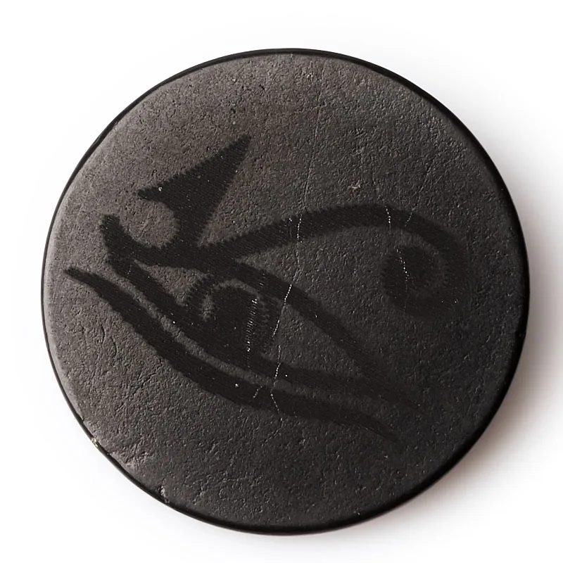Shungite/Schungit  30 mm protection cell phone shungite plate with engravings