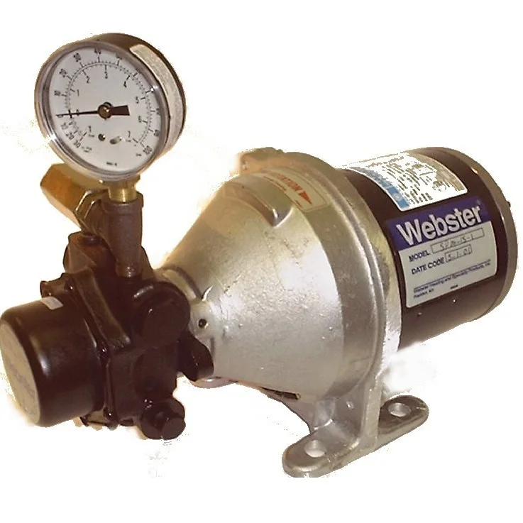 Carbon Steel Electric 3kW Horsepower USA 400 psig Max. Head High Pressure 1Kg Fuel Transfer Oil Pump From Suntec Brand