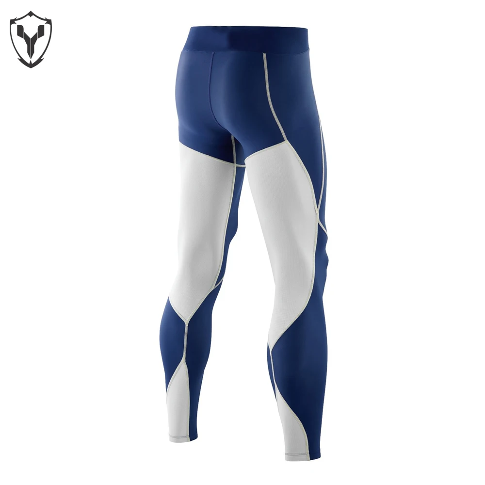 Стильные Новые Дизайны ваш собственный 100% полиэстер эластичная ткань мужские Леггинсы для бега компрессионные штаны спортзала Оптовая Продажа Лучшая цена