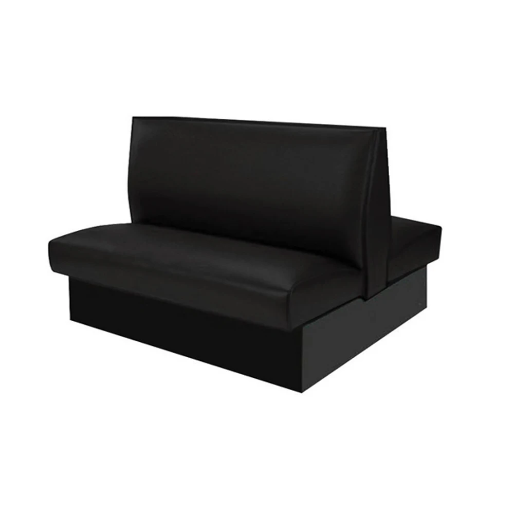 
MKLD Vinyl Plain Back Restaurant Booth Luxury Furniture Suppliers Restaurant Booth Sofa Commercial Furniture 