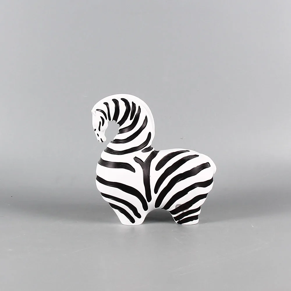 Factory wholesale customized Resin horse Figurine Model Home Decor Ornament decoration horse