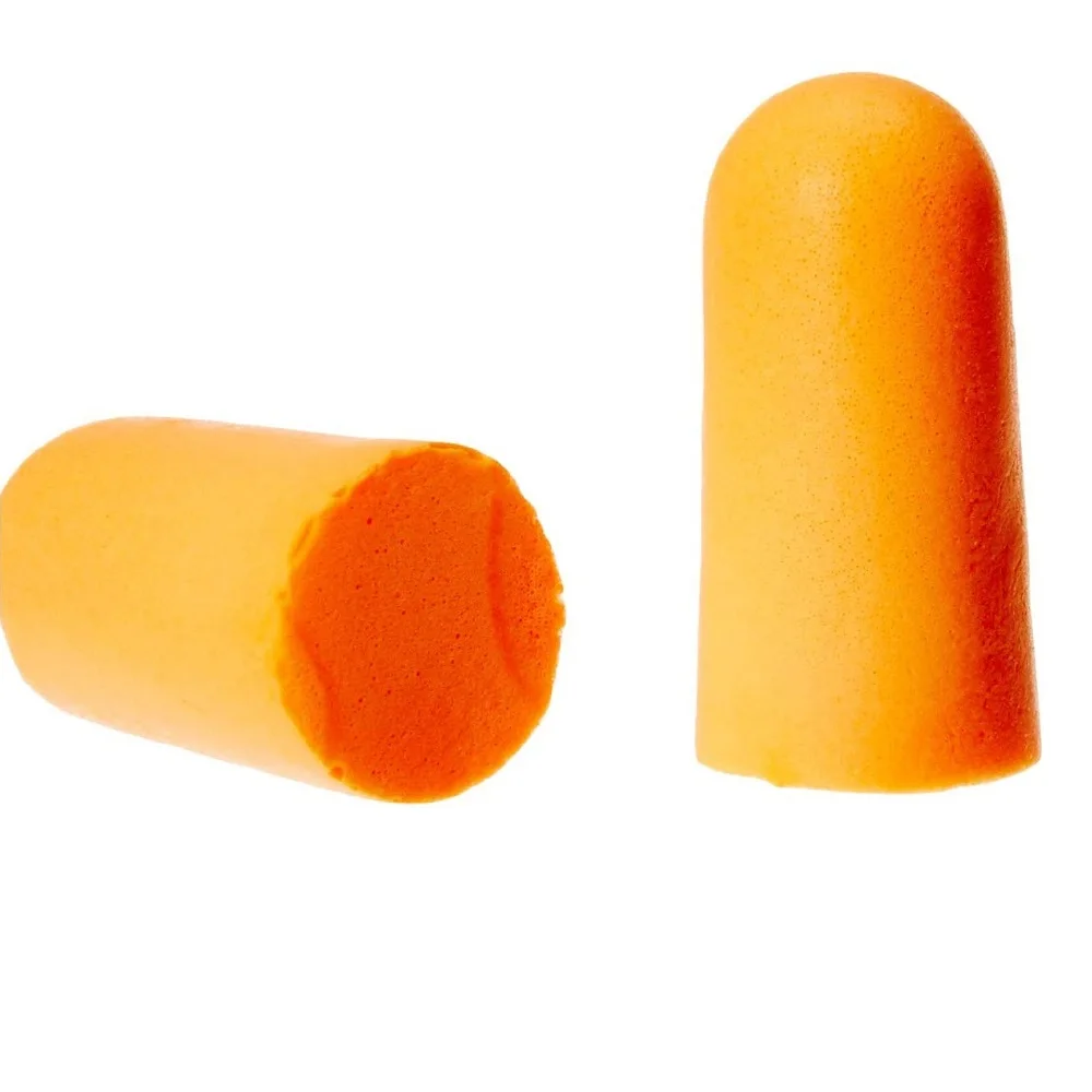 USA Based, In stock Good PU Foam Ear Plugs NRR 31dB SNR 38dB Soft Bullet Noise Reduction Cancelling Sound Blocking CE EN352-2 Hearing Protection