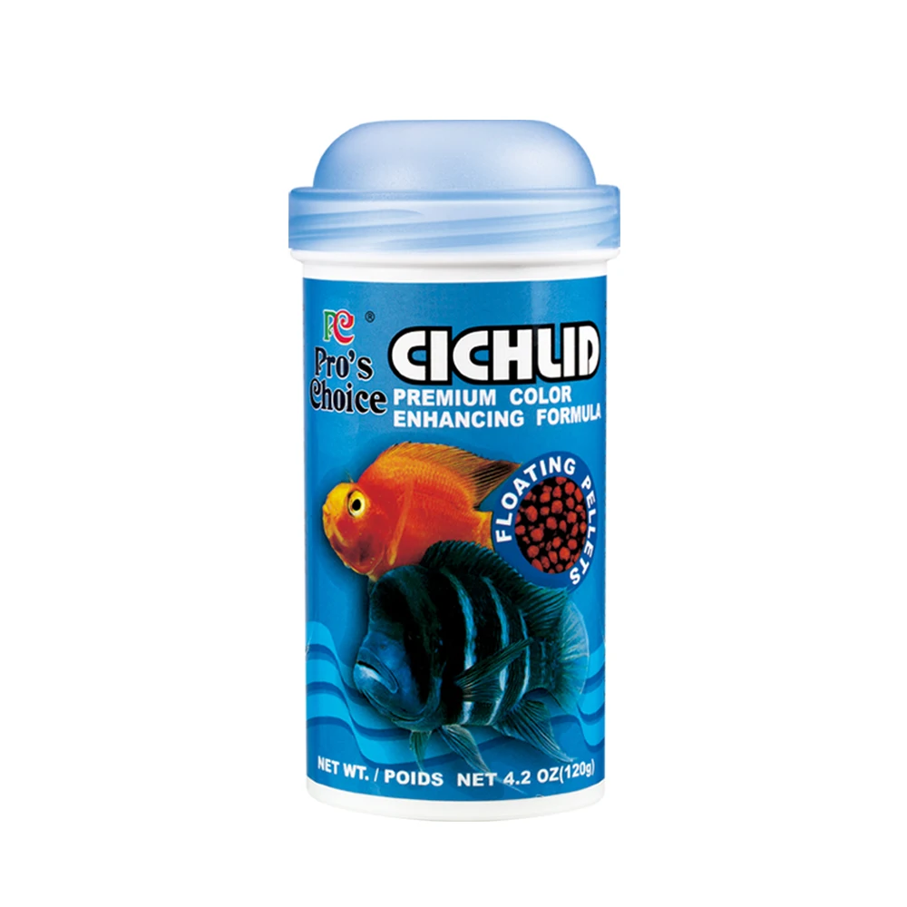Плавучая пеллетка для рыбной пищи Cichlid F004