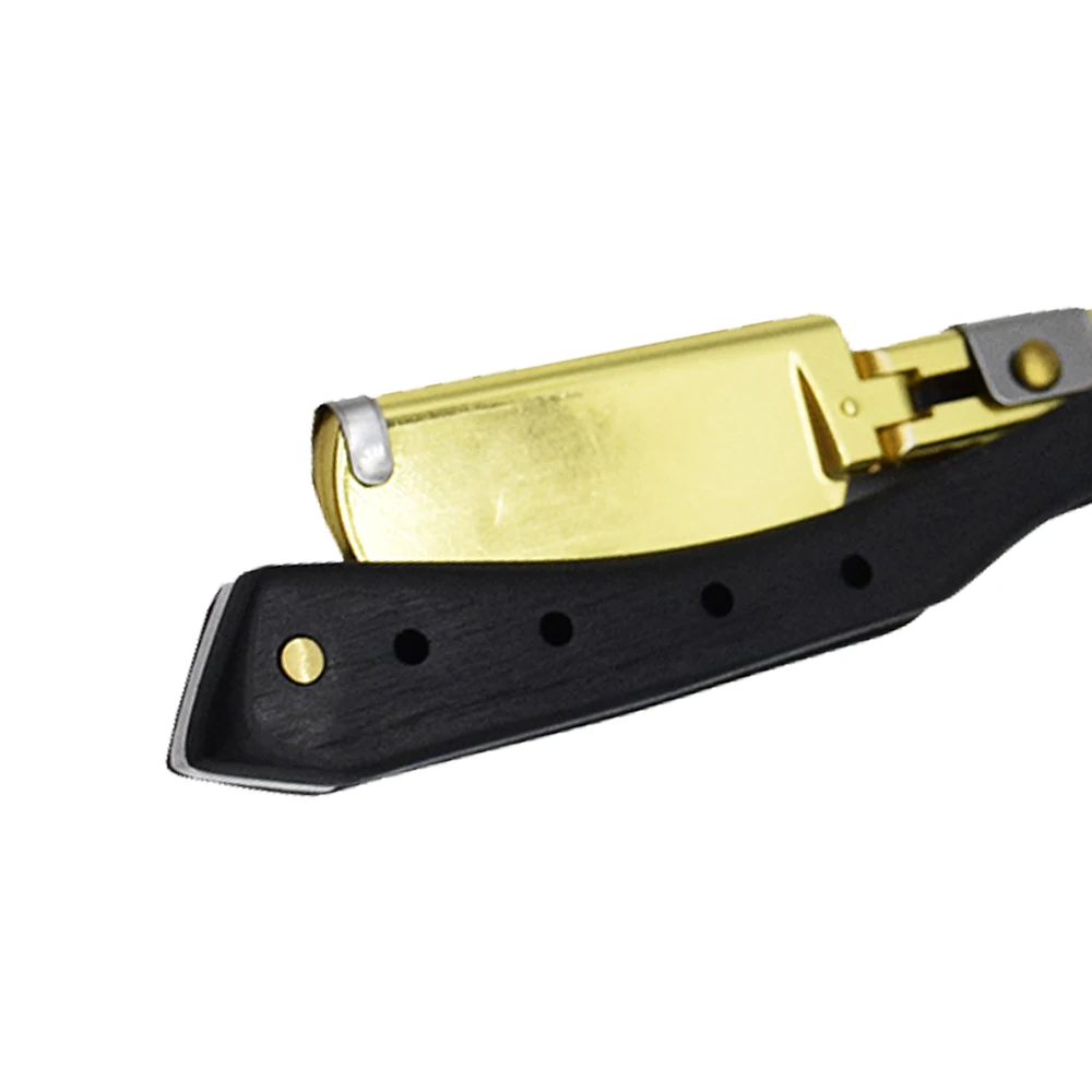 Mens Straight Metal Stainless Steel Double Edge Shaving Safety Razor