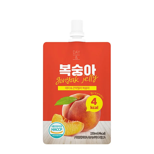  Оптовая продажа новый персиковый гоньяк желе персик Сделано в Корее