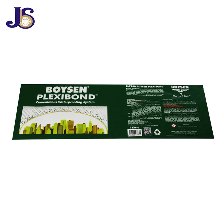Paint Bucket Plastic Labelling IML-IN Mold Label