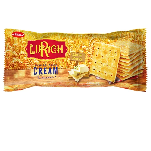 LURICH CREAM CRACKER 178gr MADE IN VIETNAM WITH HIGH QUALITY