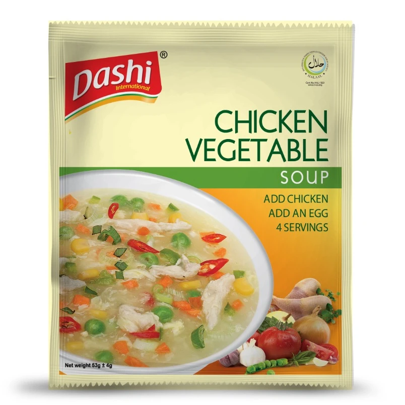 Моментальный суп для цыплят и овощей