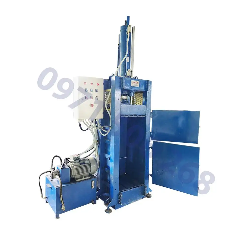 Hot Product 2019 Stainless Steel PLC & Motor Hydraulic Baler Machine Made In Vietnam