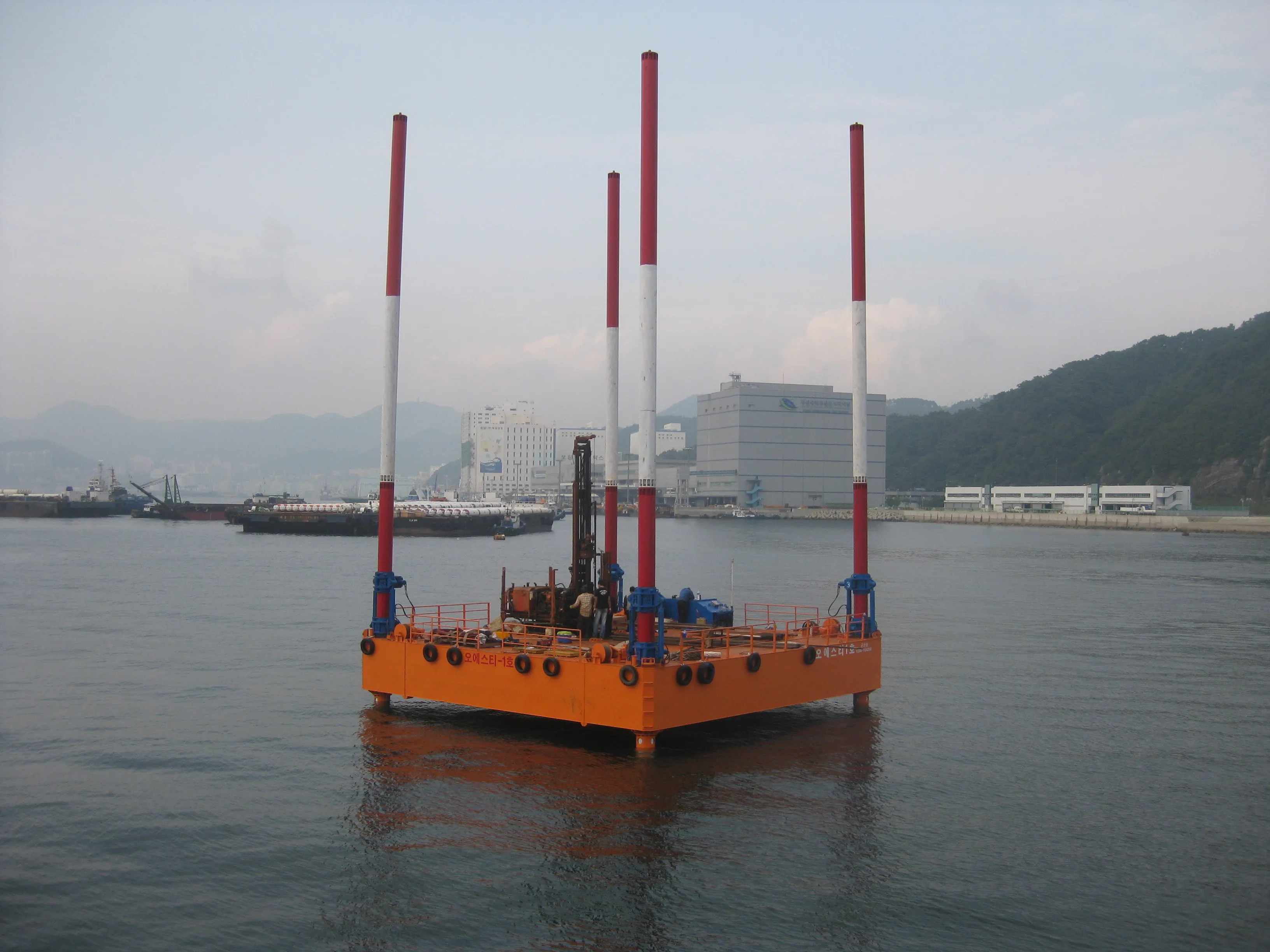 Маленький Джек вверх баржа/MI-85H/9x9 м/гидравлический/модульный/адаптируемые под требования заказчика