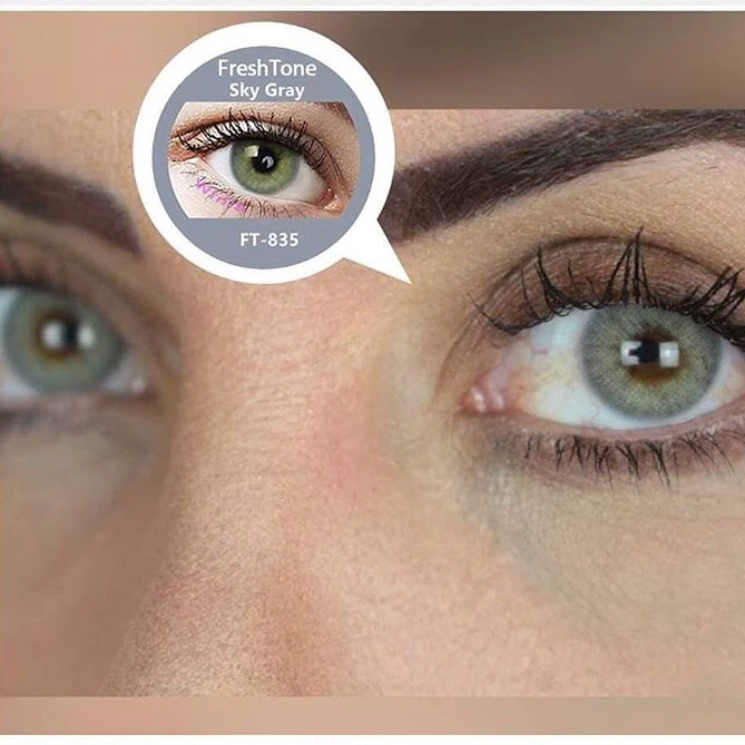 FreshTone Super Naturals 1, 2 и 3 тона beauty korea контактные линзы со скидкой