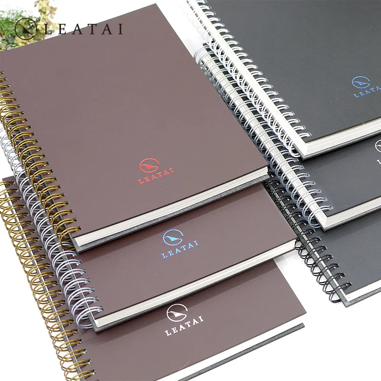 
Custom design print on demand wire bound planners 