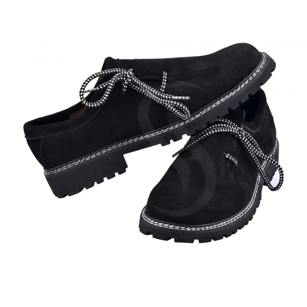 Lederhosen Shoes Dark Brown Bavarian Lederhosen Shoes