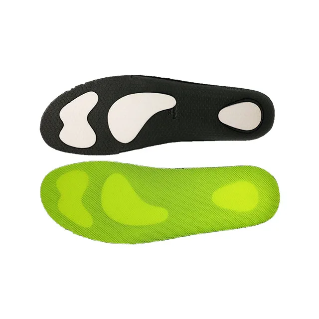 High elasticity triple hardness EVA insole