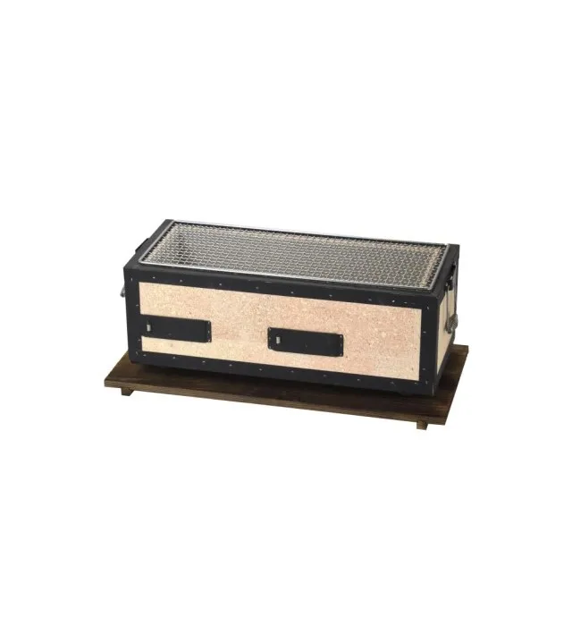 Big Seller Japanese Style Shichirin Konro Grill for Outdoor Garden Barbecue, Leisure Activity 21022 Charcoal BBQ Grill M
