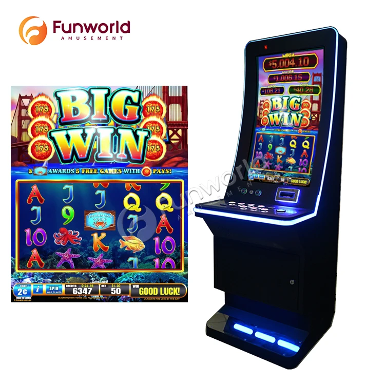 Роскошный игровой автомат вертикальный для видеосъемки продажи