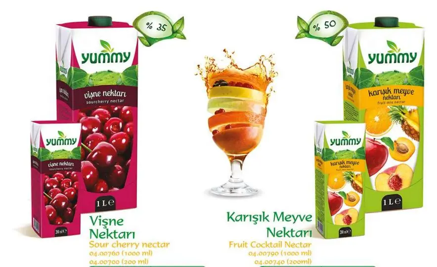 Оптовая продажа фруктового сока от турецкого Производителя