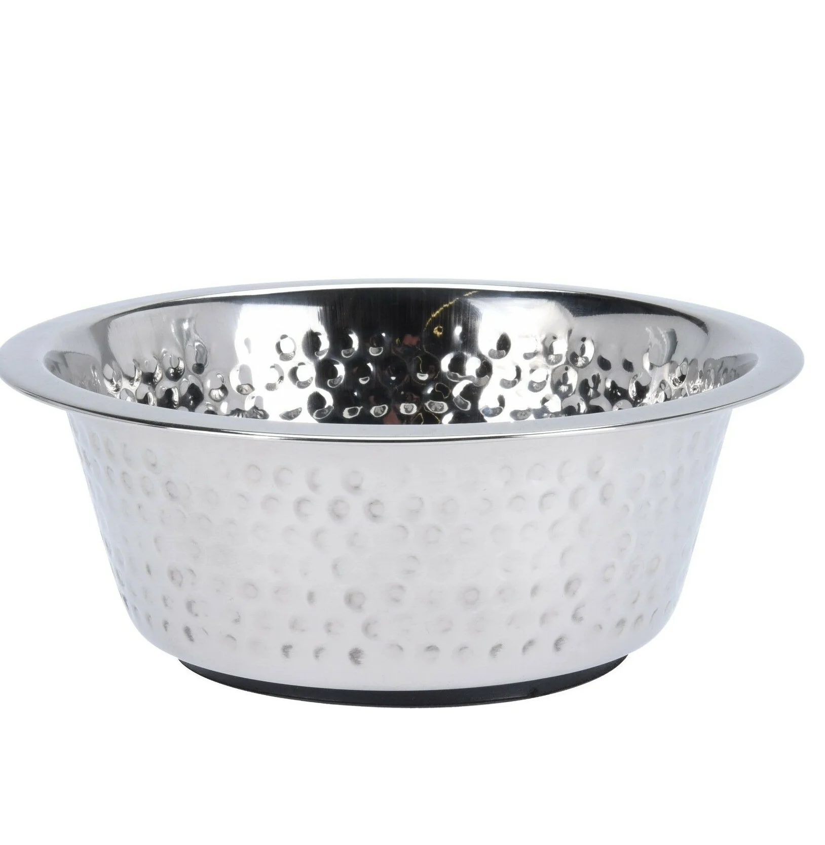 Pet Food & Drinkig Bowl Manufacturer Customized Design Stainless Steel Enameled Colour Powder Coated Pet Food Eating Bowl Supply