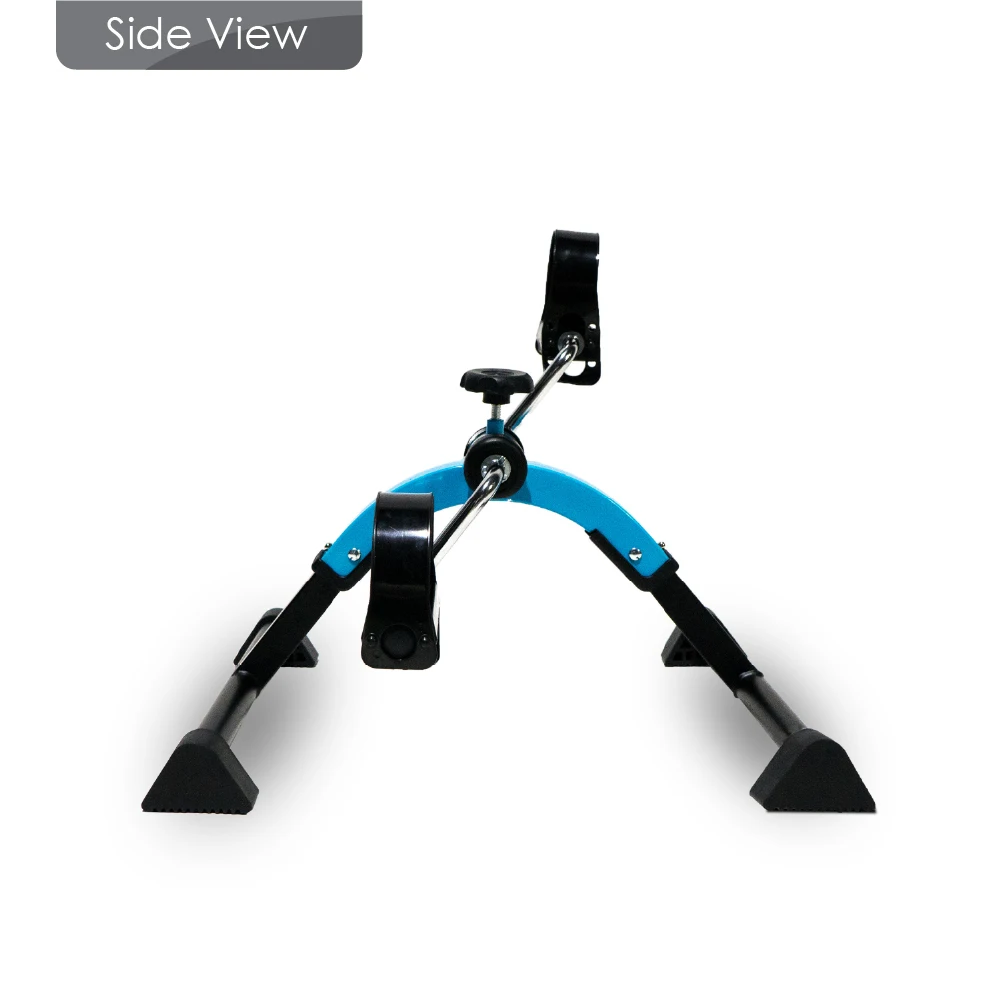 [BION] Pedal Exerciser For Elderly Foldable Blue Leg Exercise Bike Under Desk Leg Arm Trainer Leg Exerciser