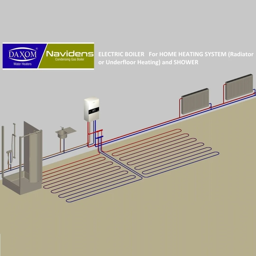 
Electric Boiler 8 kW for radiator and underfloor heating system 
