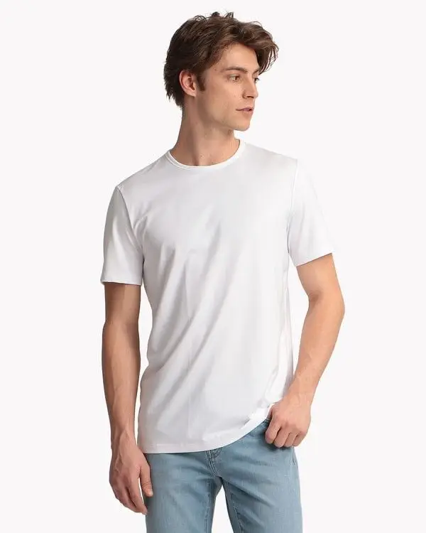High Quality Pure Cotton Pure Color Long Sleeve T-Shirt Cotton 100% Tshirts For Men Fashion