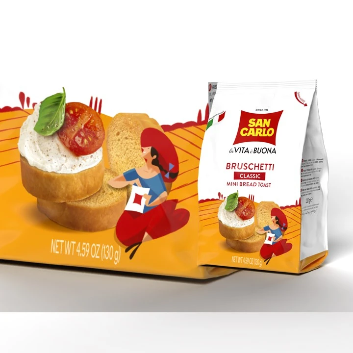 Made in Italy Premium Classic Bruschetti gr 130 artisal recipe