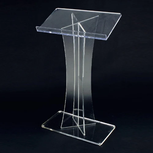 Modern cheap acrylic lectern/acrylic podium/church pulpit