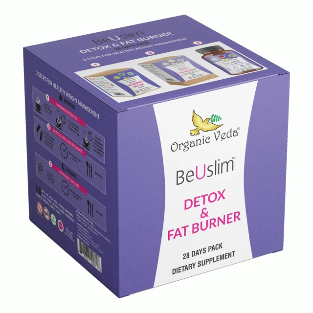 Manufacturer of superfood detox and fat burner 28 days pack for fast fat burning and slimming for men and women