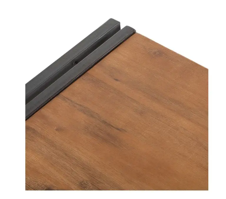 Luxury Modern Style round Dining Room Living Room Furniture Solid Mango Top Coffee Tables with Black Metal Legs for Home Use