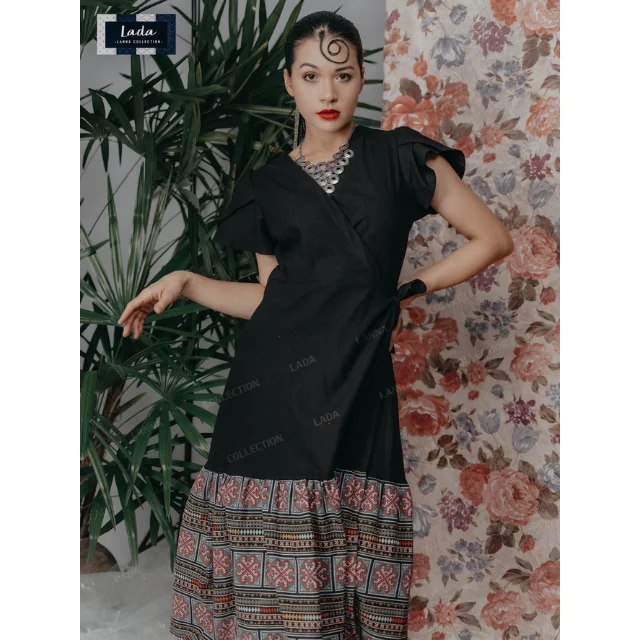 Лидер продаж тайские повседневные женские платья премиум-класса ручная работа Лада Лана коллекция 019 набор «рыбий хвост»