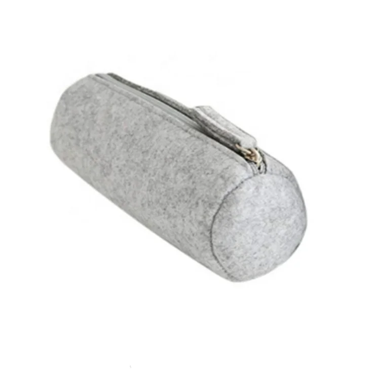 Заводская поставка большой емкости ручной работы Многофункциональный серый фетровый пенал
