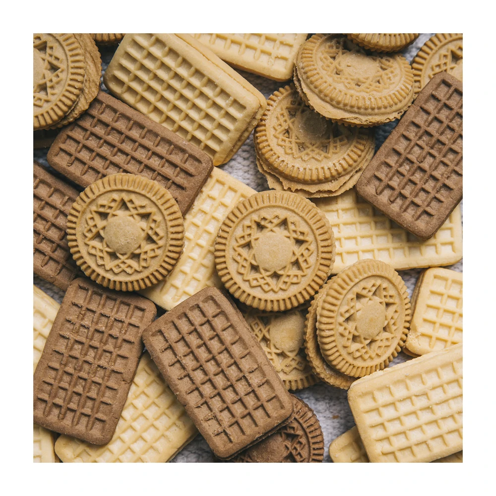 Chocolate/ Lemon/ Milk/ Coffee/ Plain Assorted Cream Crackers Biscuit Tin