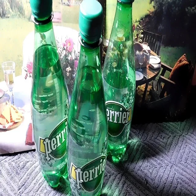Карбонированная минеральная вода Perrier, 16,9 жидких унций, пластиковые бутылки