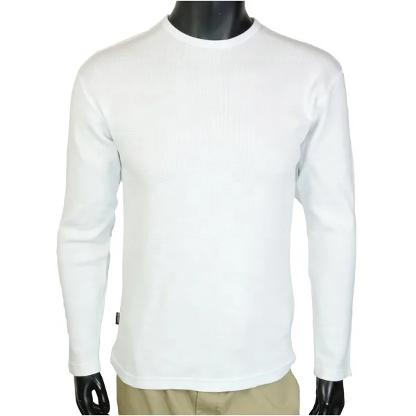 White color long sleeve o neck t shirt Breathable