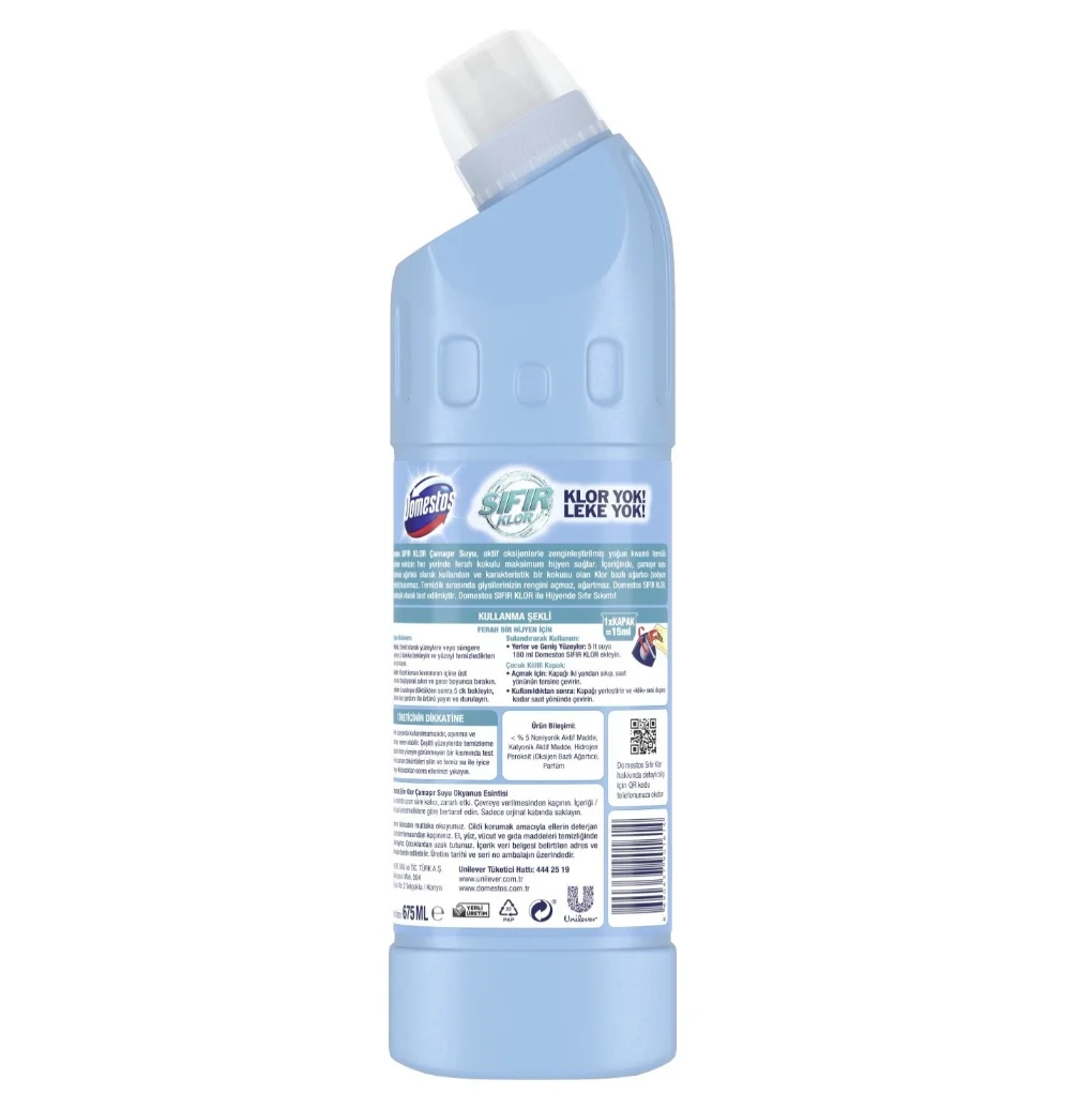 Wholesale Direct Factory Domestos Zero Chlorine Bleach Ocean Breeze 675 ml