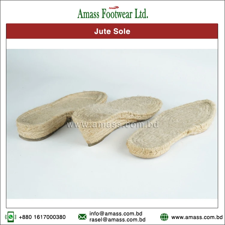 Latest Stock Arrival High Quality Wholesale Selling Handmade Jute Soles for Espadrille