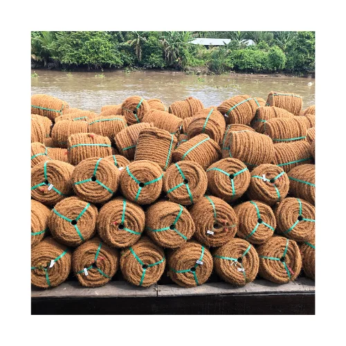 Natural eco friendly coconut coir fiber ropes Heavy Strong Coconut Fiber Yarn For Farm