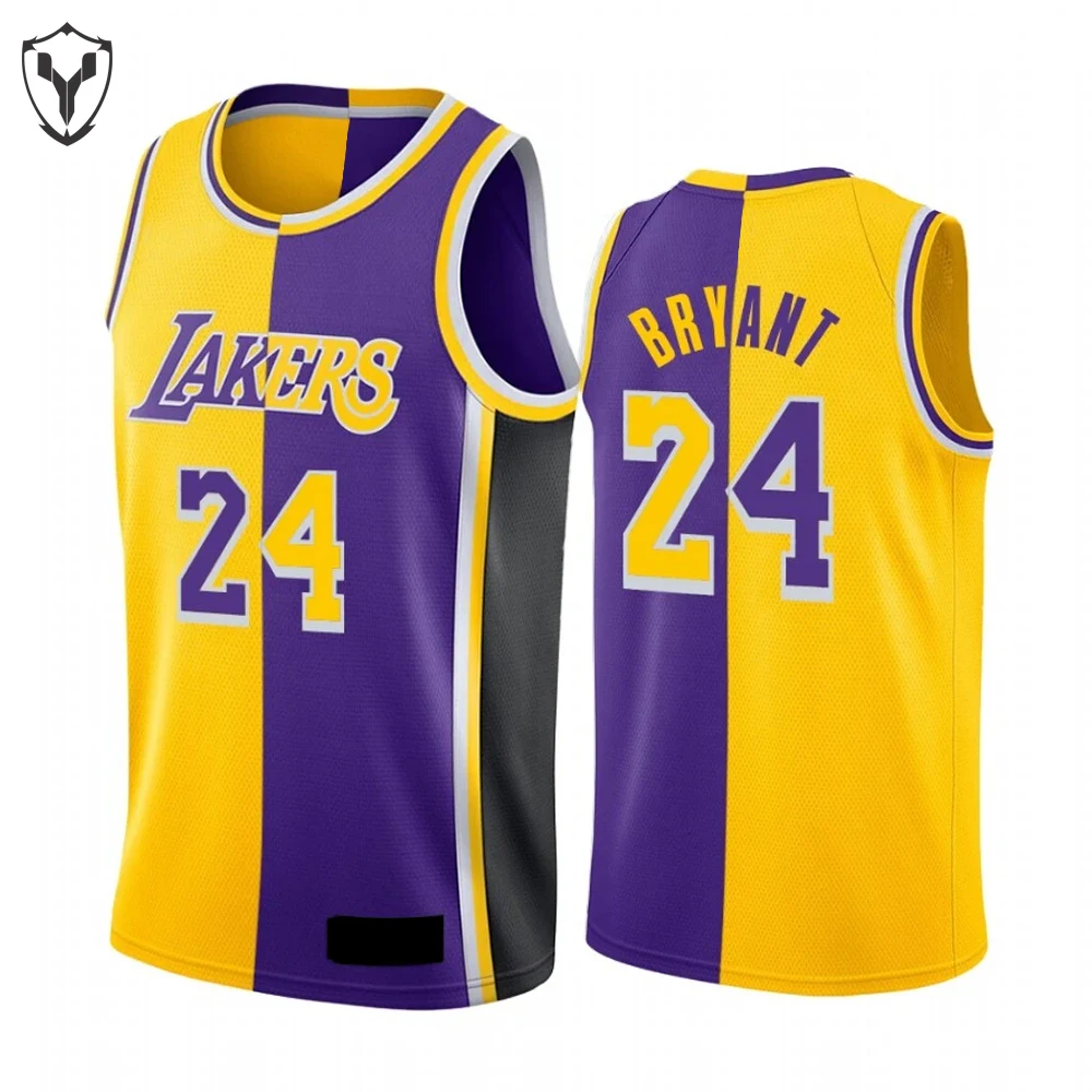 Men 2021 Top Quality NB A Laker s Basketball Jersey Retro Bryant# 24 Davis#3 James#23 Sports Wear uniform Custom Name and Number