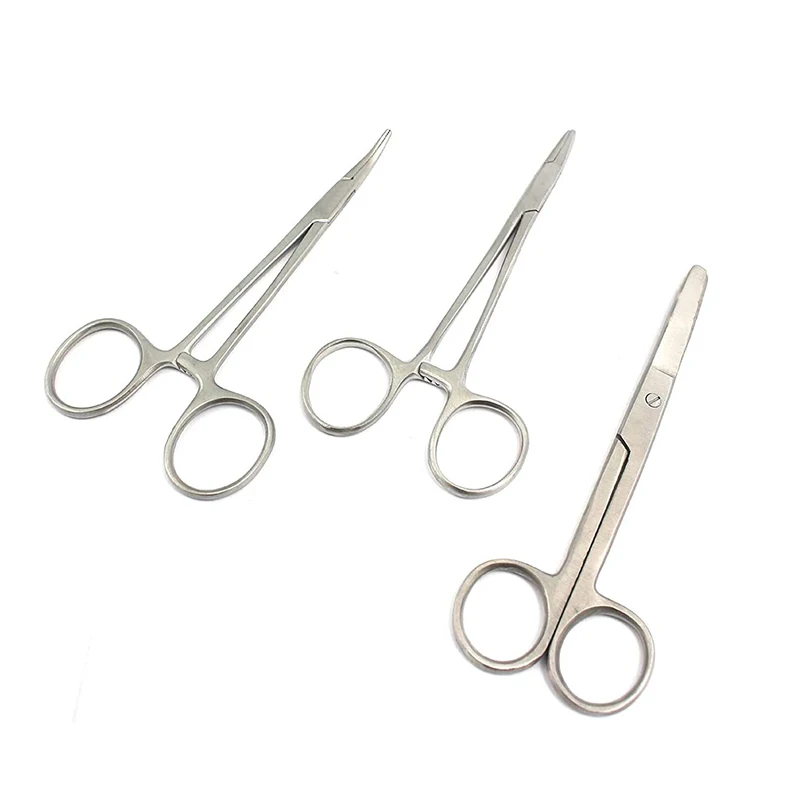 
Top Quality Needle Holder Serrated With Scissor Surgical Needle holder Dental Low Price 